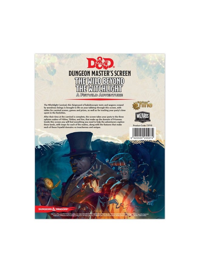 جيل فورس ناين شاشة Nine The Wild Beyond The Witchlight Dungeon Master للأعمار من 14 عامًا فما فوق - Image 1