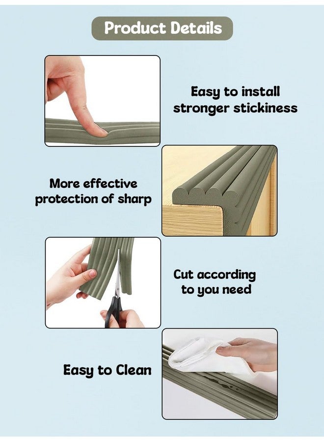 Syga Foam Baby Bump Protector Safety Strip For Furniture Edges,2M (Grey) - Image 5