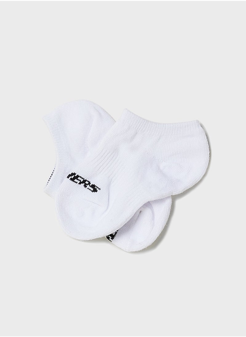 SKECHERS Kids 3 Pack No Show Socks  - Image 2