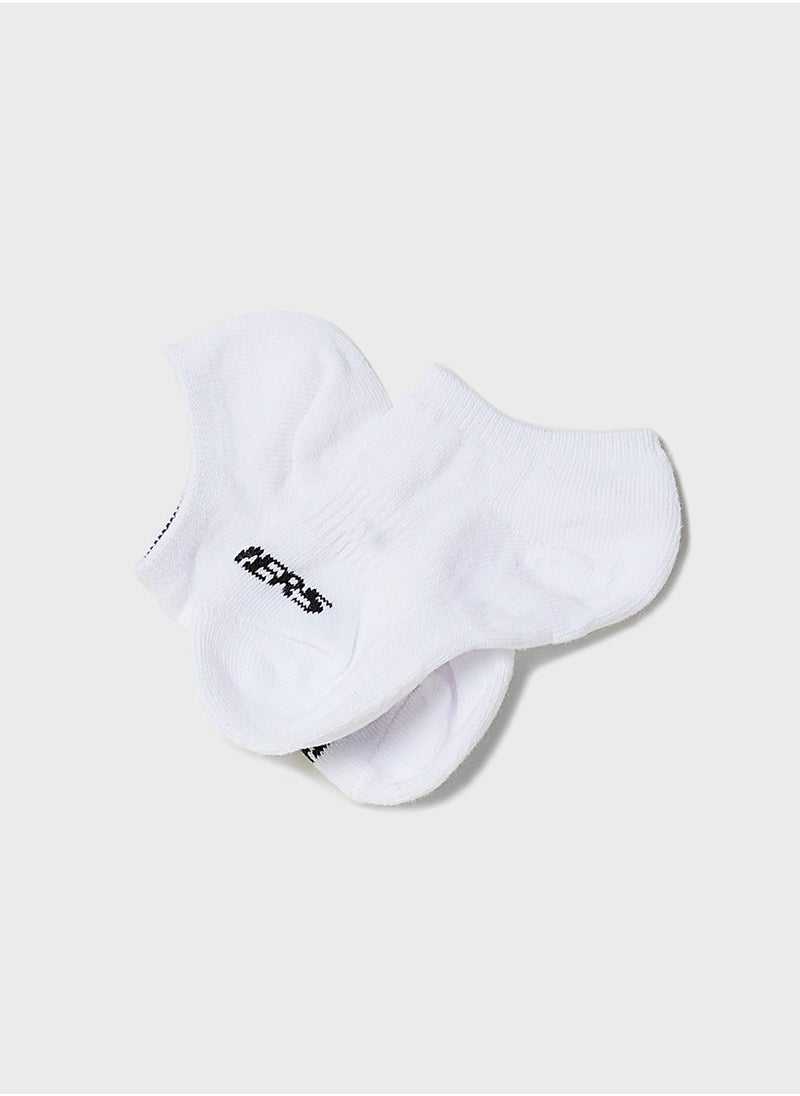 SKECHERS Kids 3 Pack No Show Socks  - Image 4