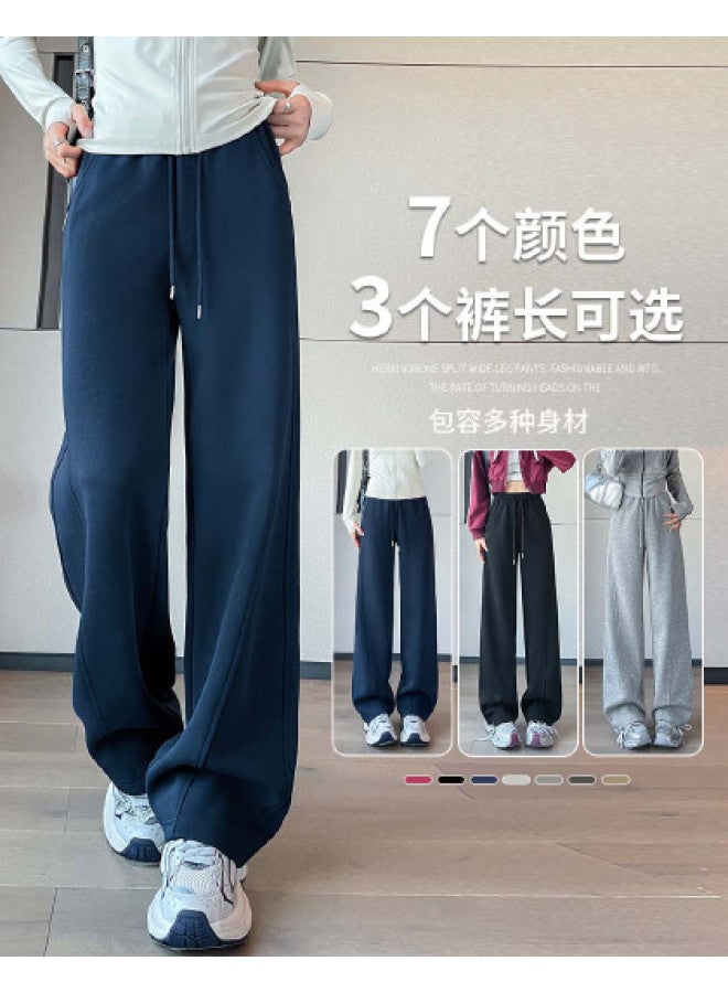 Hstyle Slim-fit Banana Wide-leg Pants For Women - 2025 Spring/fall Collection, Optional Extended Length, Loose Comfortable Athletic Tapered Pants, Slimming & Versatile Casual Trousers - Image 1
