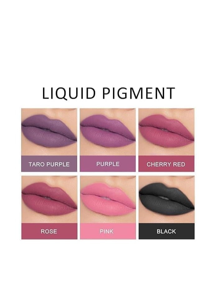 lakerain 12 Colors Lipstick Liquid Pigment Set, DIY Lip Gloss and Lipstick Liquid Coloring Colorant Dye, Edible Coloring Pure Plant Pigment, Dying Candle Soap Lip Gloss Making Craft for DIY - Image 4