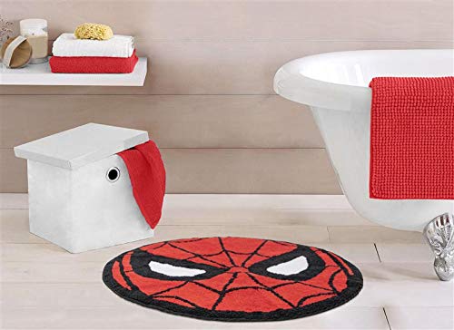 Jay Franco Marvel Comics Avengers Blast Tufted Cotton Bath Rug, Kids Bath Features Spiderman (Official Marvel Product) - Image 2