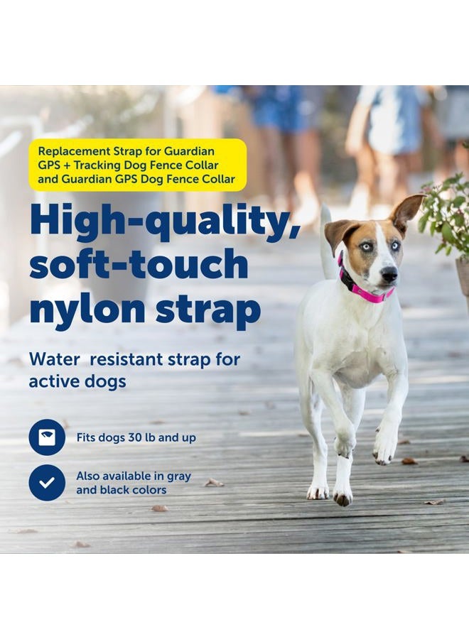 PetSafe Replacement Strap for Guardian GPS + Tracking Dog Fence Collar, Made with Soft-Touch Nylon for Enhanced Comfort and Long-Lasting Wear - Water-Wicking, Waterproof Material, Pink - Image 2