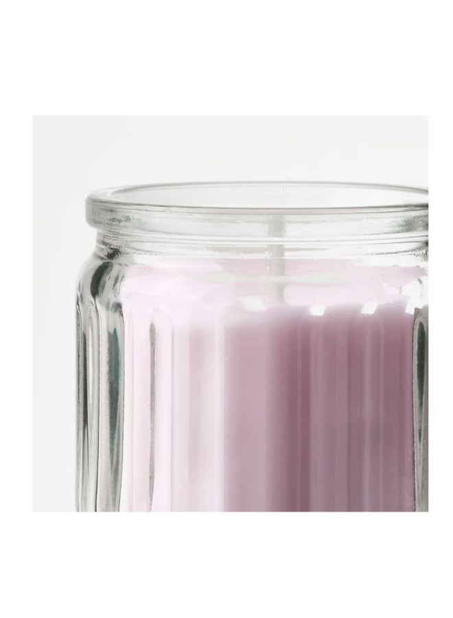 IKEA (IKEA) شمعة معطرة في زجاج، ياسمين/وردي، 12 ساعة - Image 4