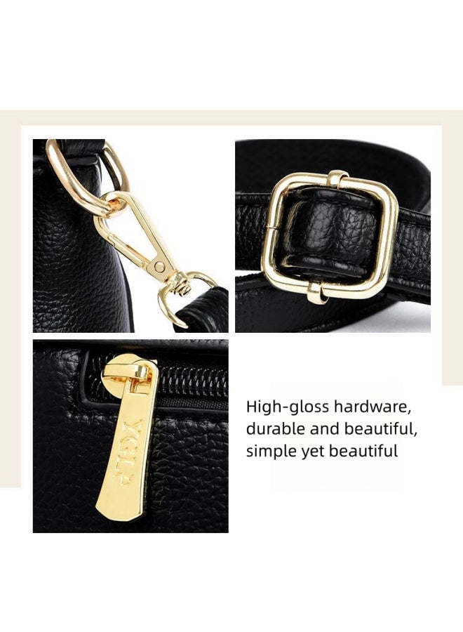 Women's Solid Color Shoulder Bag, Ladies Creative Small Square Buckle Crossbody Bag Sling Bag Side Bag Carry Bag, Daily Commuter/Banquet/Party/Campus PU Leather Satchel Bags Tourist Bag for Girls - Image 5