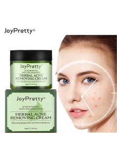 JoyPretty Herbal Acne Removing Cream, Anti-Inflammation Acne Treatment Face Cream with Tea Tree Oil, Acne Spot Treatment for Face and Acne Dots, Inflammation Relief 50g  - Image 1