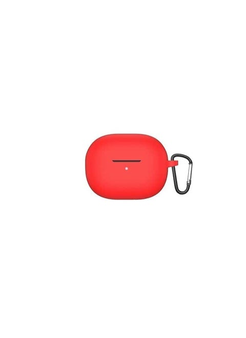 Case Cover Silicone With Hook for Oraimo FreePods Lite Otw 330(Red)
