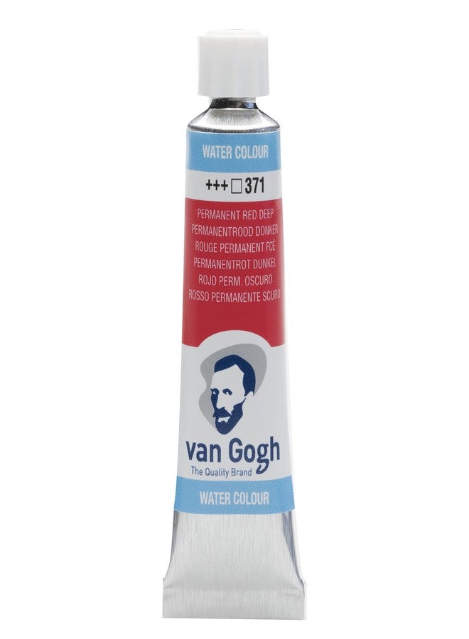 Van Gogh Talens Van Gogh Permanent Red Deep Watercolor 10 ml Tube - Image 1