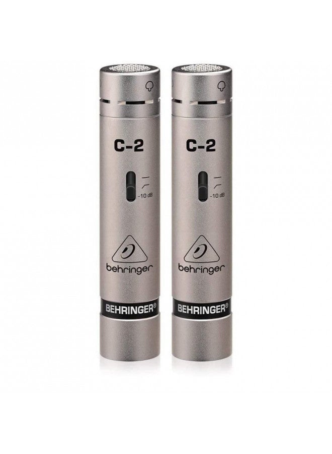 behringer Behringer C-2 2 Matched Studio Condenser Microphones - Image 1