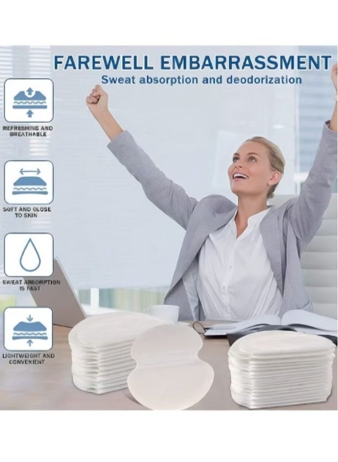 Generic Underarm Sweat Pads 50Pcs Disposable Underarm Shields Pads  - Image 4