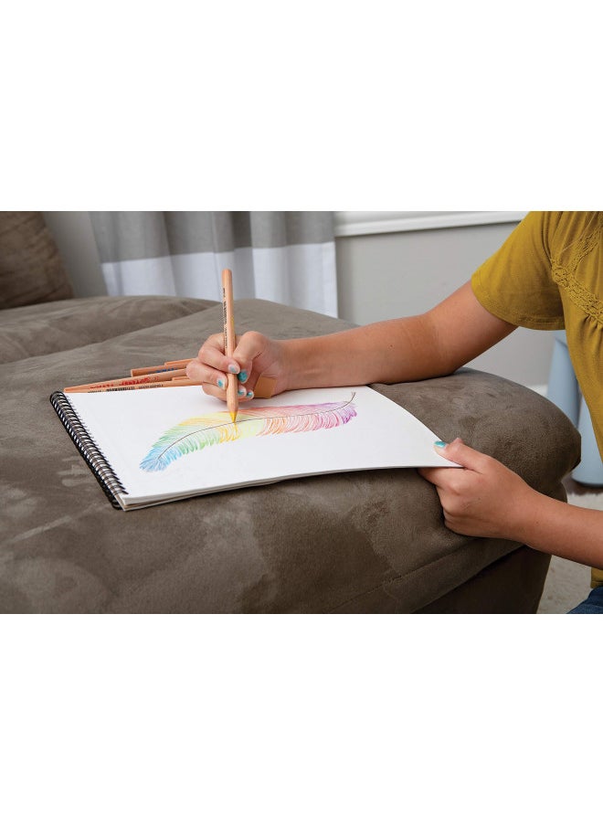 Lyra - Lyra Waldorf Selection Triangular Colored Pencils - Set of 6 Jumbo Colored Pencils with A 6.25mm Core - Highly Pigmented Thick Colored Pencils for Artists and Students - Durable Pencils for Coloring - Image 1