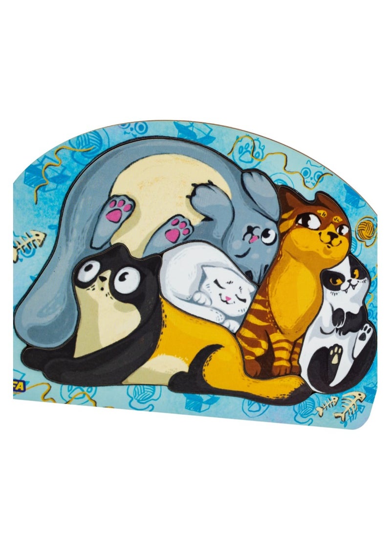 فوفا FOFA خشبية لغز القط - Image 1