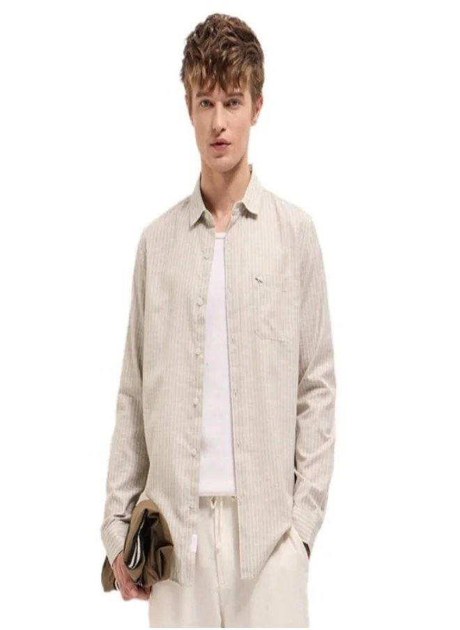 THE BEAR HOUSE Men's Shirt for Casual and Formal Wear | Classic Button-Down Style for Office, Daily Use, Travel, Events & All-Season Outfits | Versatile & Stylish Wardrobe Essential for Every Occasion