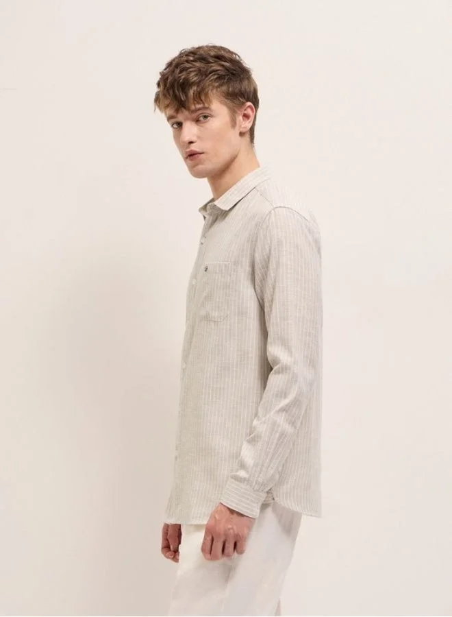 THE BEAR HOUSE  Men's Shirt for Casual and Formal Wear | Classic Button-Down Style for Office, Daily Use, Travel, Events & All-Season Outfits | Versatile & Stylish Wardrobe Essential for Every Occasion for Men | Best Price UAE