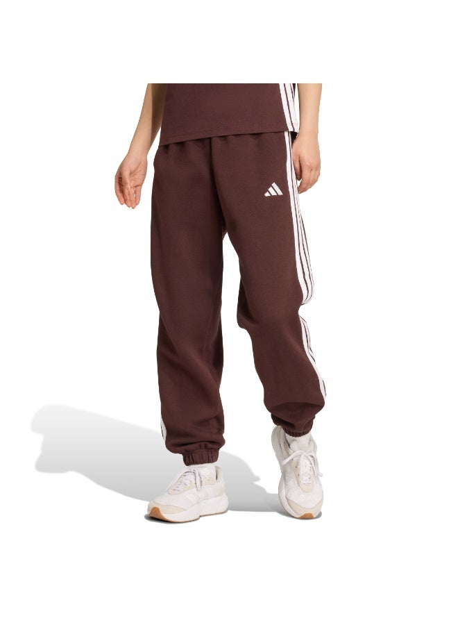 Adidas ESSENTIALS 3-STRIPES FLEECE LOOSE PANTS - Image 2