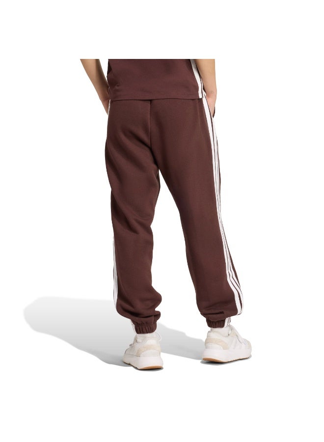 Adidas ESSENTIALS 3-STRIPES FLEECE LOOSE PANTS - Image 3