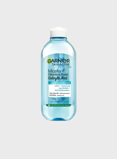 garnier Garnier Skinactive Micellar Cleansing Water With Salicylic Acid, 400Ml