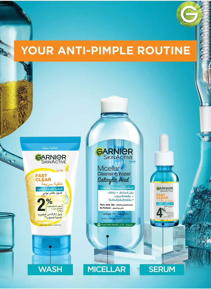 Garnier Garnier Skinactive Micellar Cleansing Water With Salicylic Acid, 400Ml
