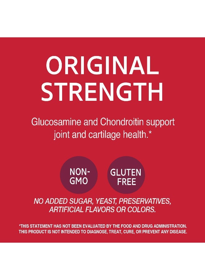 21st Century, Glucosamine / Chondroitin, Original Strength, 120 Easy to Swallow Capsules