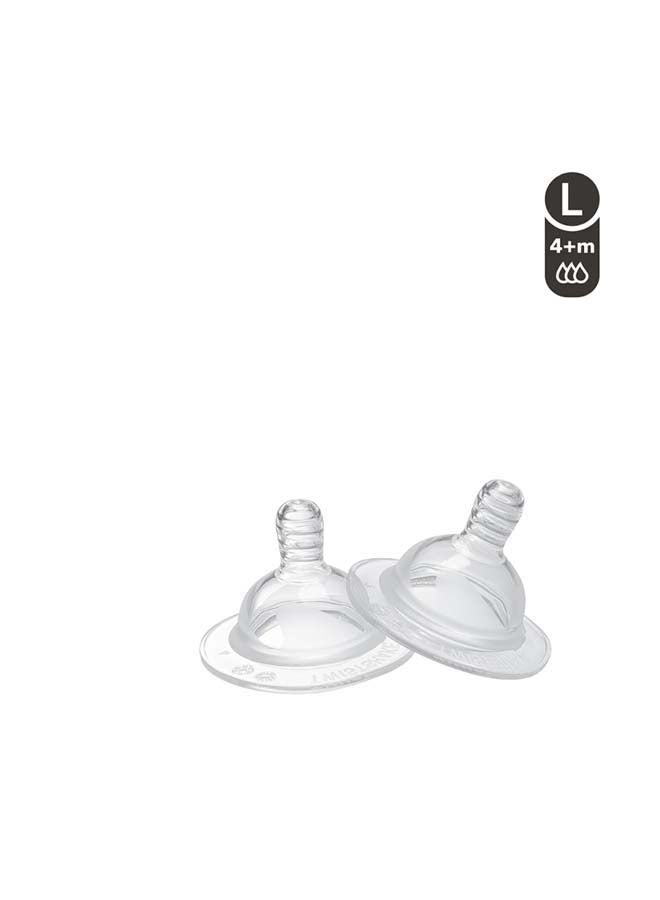 TWISTSHAKE حلمة توستشيك المضادة للمغص كبيرة 4+م