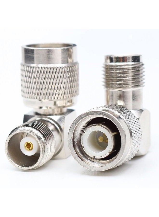 ANHAN Right Angle TNC Male to Female Adapter RF 90 Degree Coax Connector L Type TNC Connectors (2Packs) - Image 3