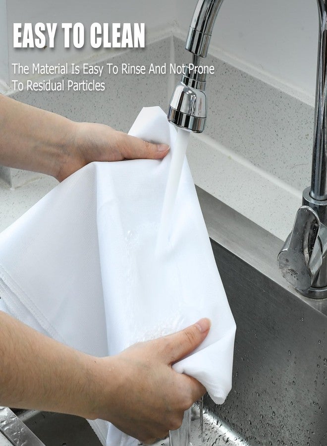 Ancable 3-Pack Brew Bags, 250 Micro Extra Large Reusable Straining Bag, 26 x 22 Inch Adjustable Drawstring Brewing Mesh Bag for Home Brewing Hops Grains Fruit Wine Beer Making Brew in a Bag Supplies - Image 5