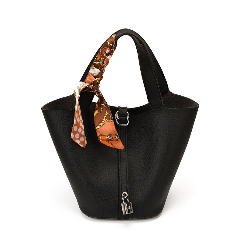 Korean Style Bucket Bag for Women, Crossbody Shoulder Bag - Image 5