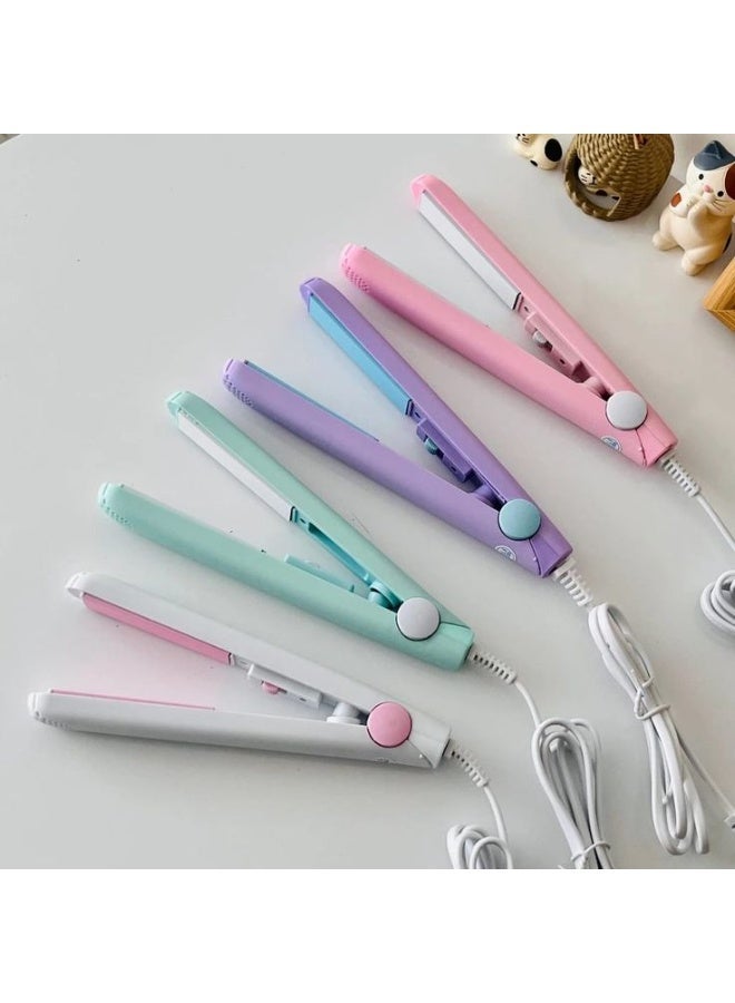Fast Heat Mini Ceramic Hair Straightener 160°C for Bangs, Hijab & Kids - Image 1