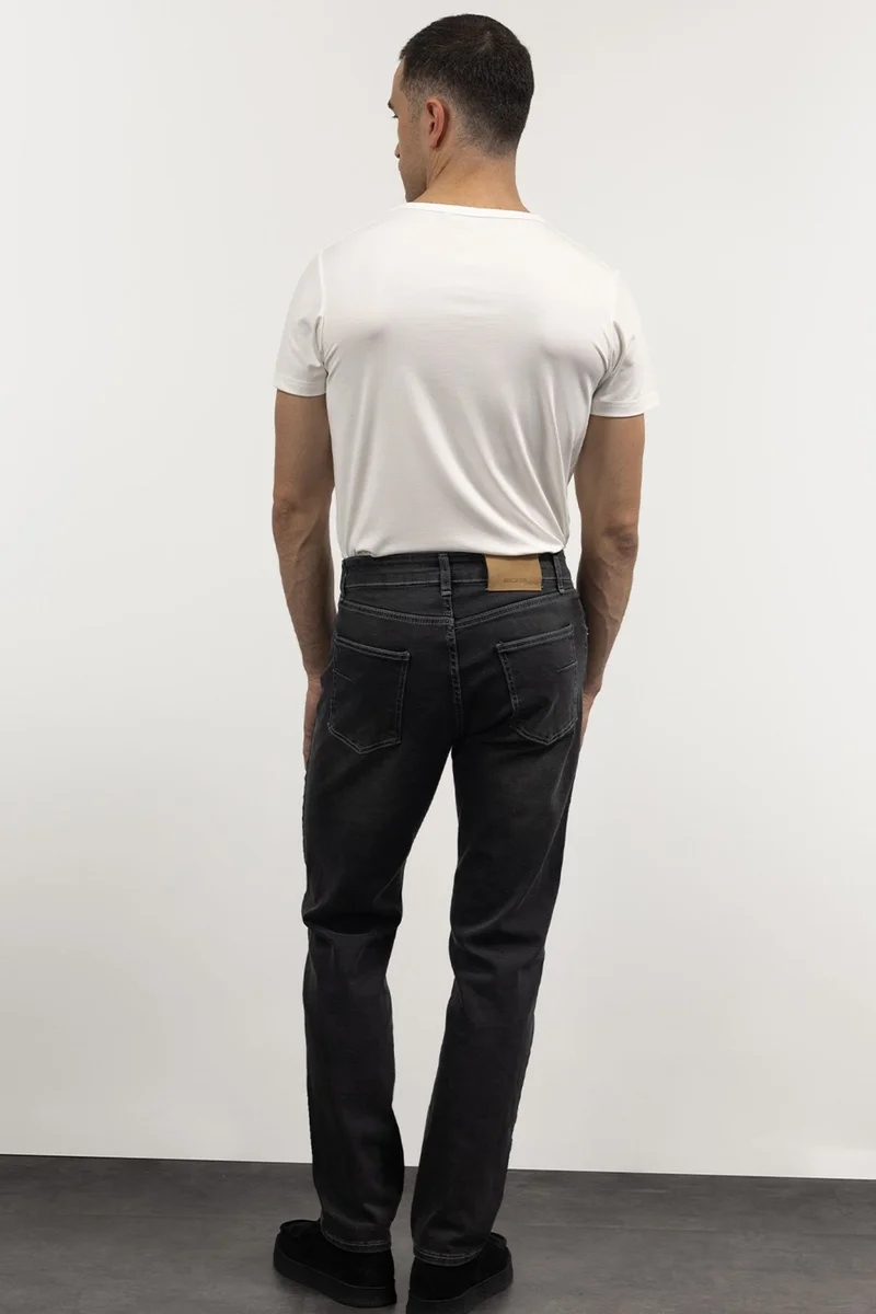 Giesto Black GIESTO Men's Straight-Leg Jeans for Men | Best Price UAE