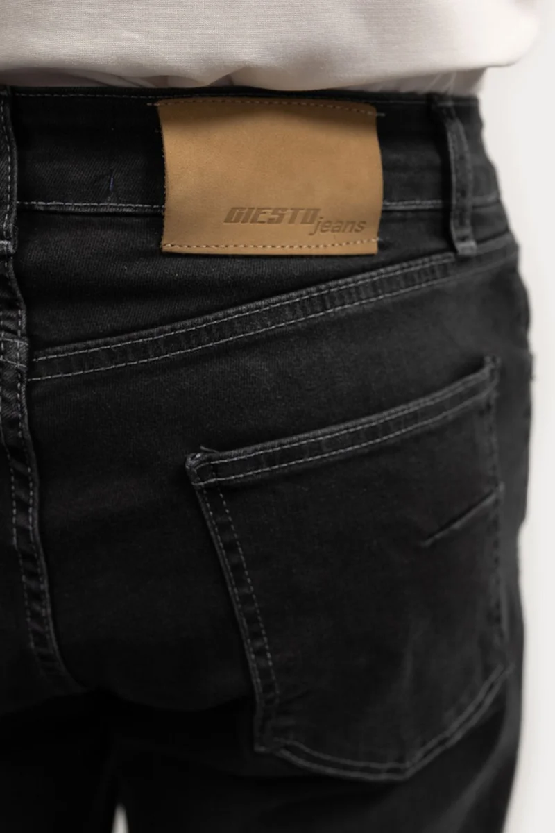 Giesto Black GIESTO Men's Straight-Leg Jeans for Men | Best Price UAE
