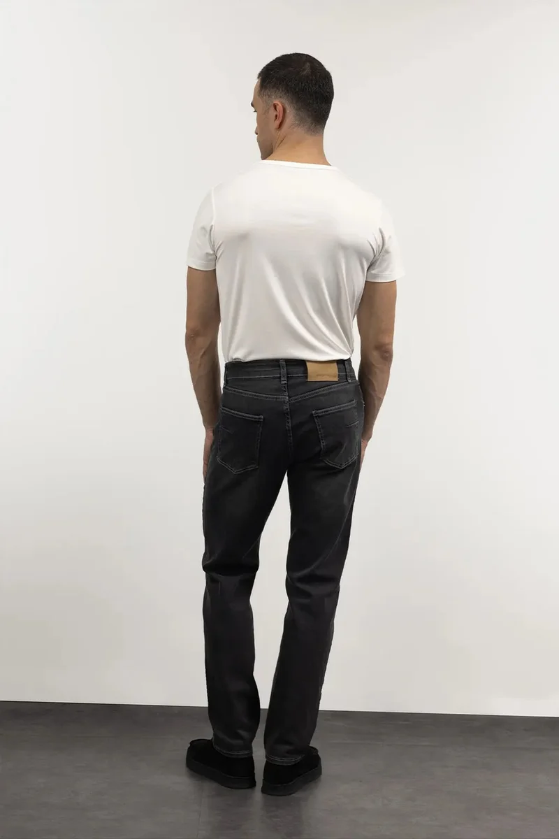 Giesto Black GIESTO Men's Straight-Leg Jeans for Men | Best Price UAE