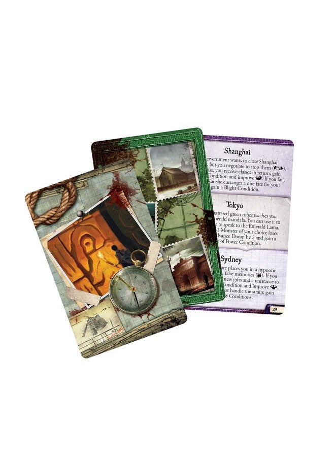 Fantasy Flight Games Eldritch Horror Signs of Carcosa Board Game EXPANSION | Mystery Game | Cooperative Board Game for Adults and Family | Ages 14+ | 1-8 Players | Avg. Playtime 2-4 Hours | Made by Fantasy Flight Games - Image 3