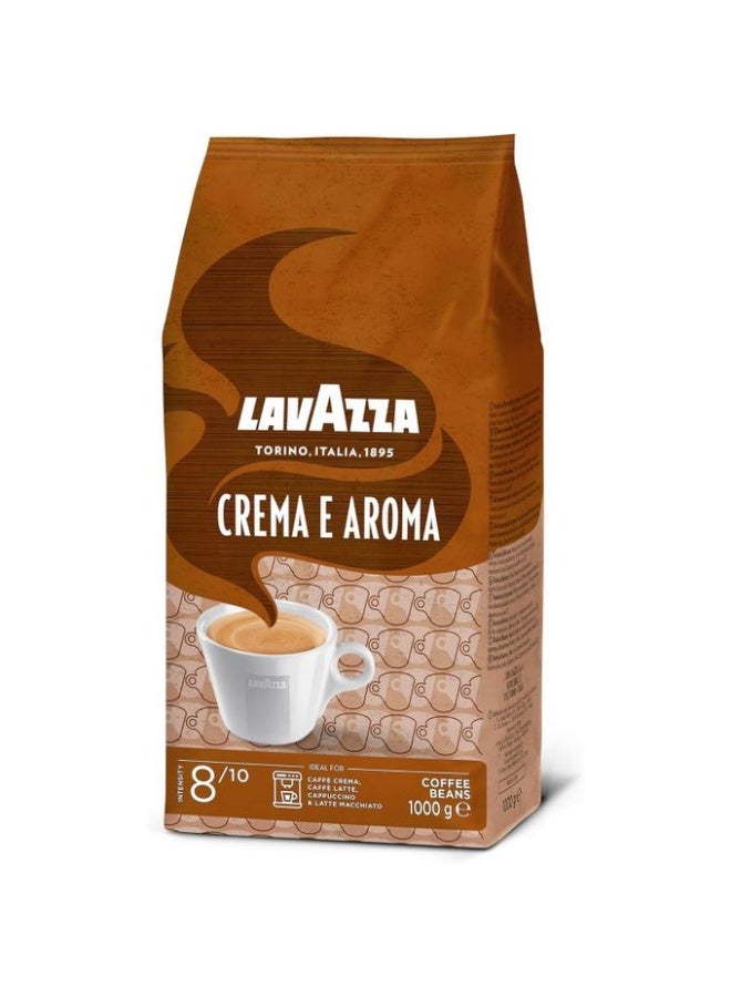 لافازا حبوب قهوة كريما اي اروما 1 كجم من لافازا، الحبة الكاملة، كيس - Image 1