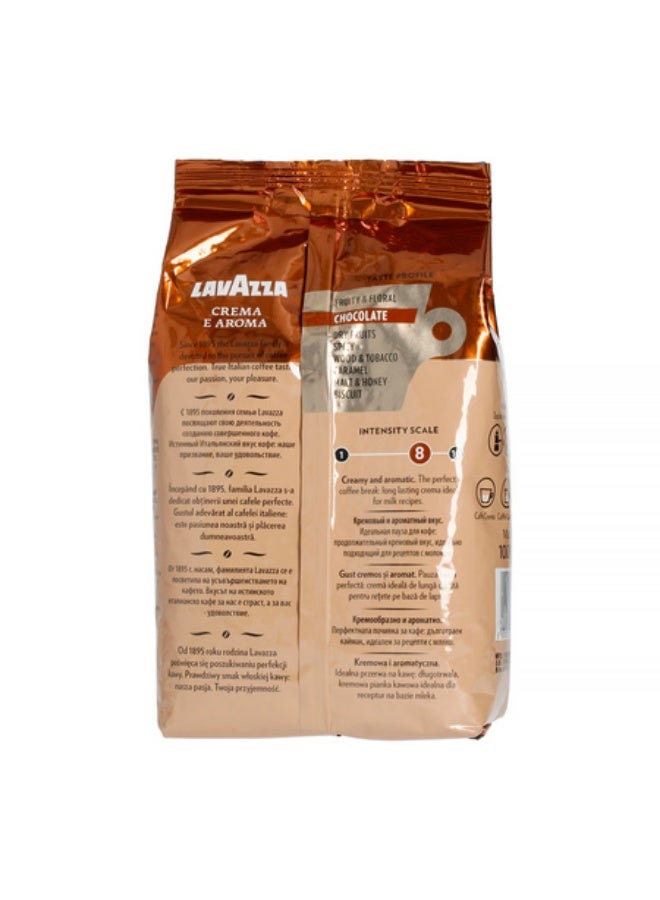 لافازا حبوب قهوة كريما اي اروما 1 كجم من لافازا، الحبة الكاملة، كيس - Image 3
