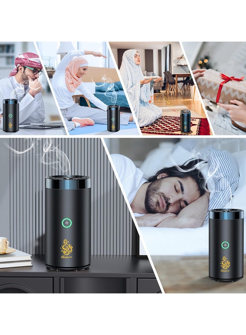 Aromatherapy machine with Bluetooth control Bakhoor Burner Resin Burner Office & Home Decor Arabia Incense/Bakhoor Burner  - Image 2
