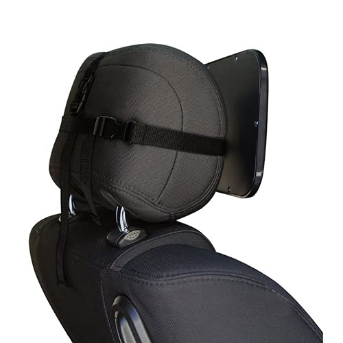 ZogeeZ XL Baby Car Mirror, Safety Car Seat Mirror for Rear Facing Infant with Wide Crystal Clear View, Fits on Headrest Shatterproof, Fully Assembled - Image 2