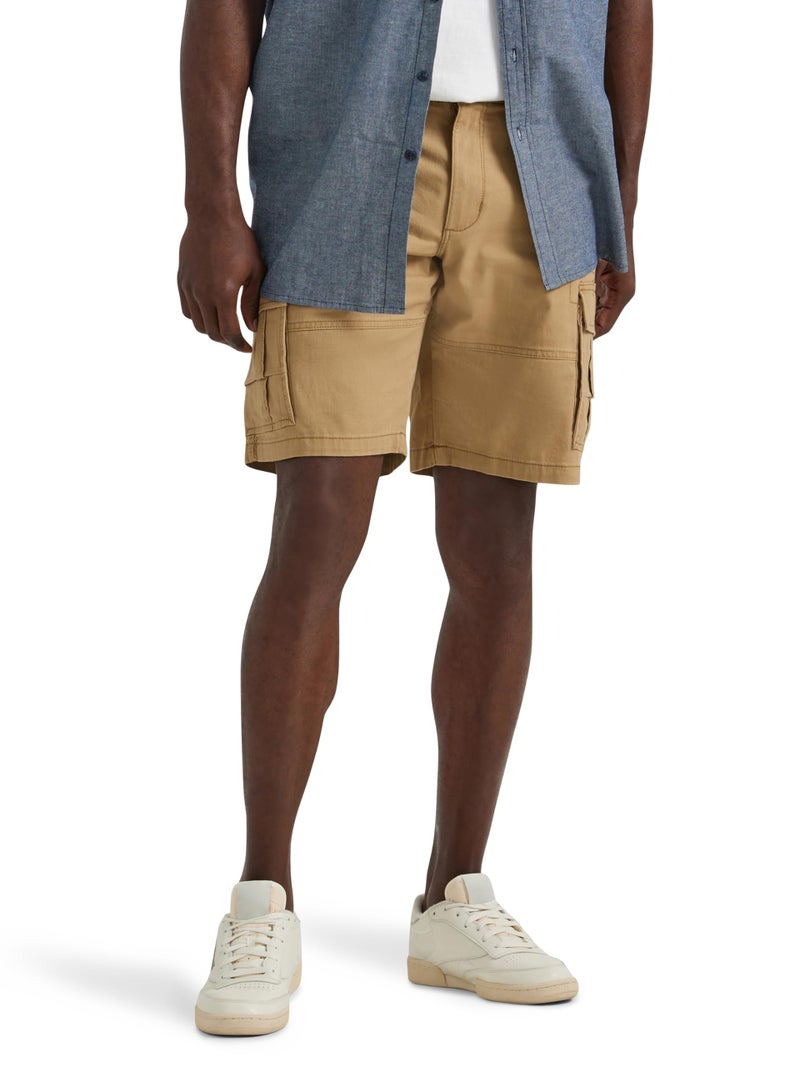 Lee Men's Extreme Motion Carolina Cargo Short, Bourbon, 34 - Image 1