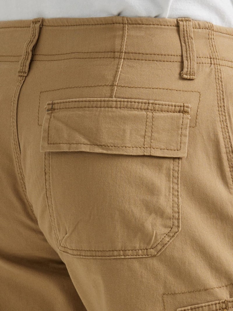 Lee Men's Extreme Motion Carolina Cargo Short, Bourbon, 34 - Image 2
