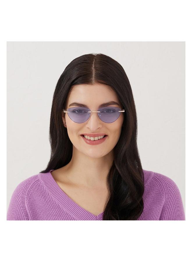 بلاك أوت نظارات شمسية نسائية عين القطة مينيماليست بحماية - Image 4