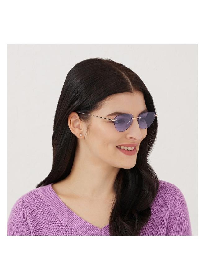 بلاك أوت نظارات شمسية نسائية عين القطة مينيماليست بحماية - Image 5