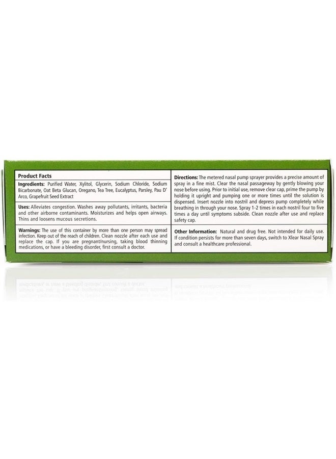Xlear Rescue Nasal Spray with Xylitol, Oregano and Tea Tree (Pack of 1) - Image 3