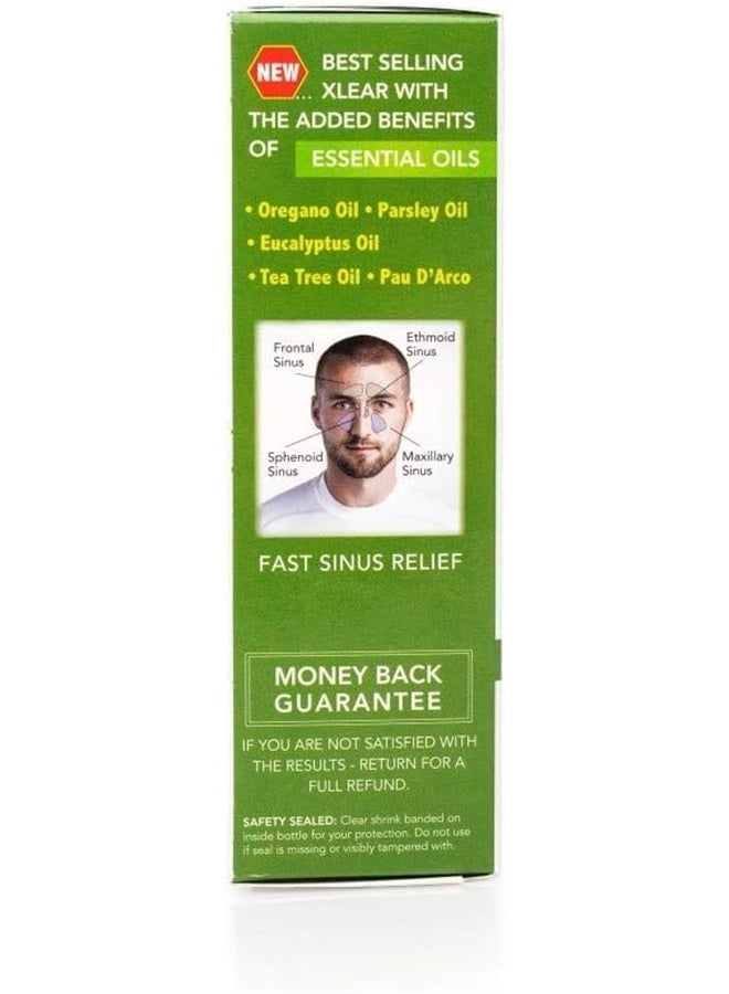 Xlear Rescue Nasal Spray with Xylitol, Oregano and Tea Tree (Pack of 1) - Image 2
