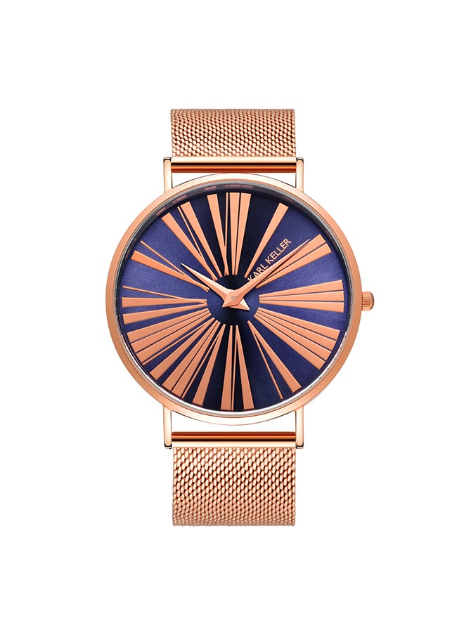 KARL KELLER Unisex Analog Round Shape Stainless Steel Wrist Watch KKRD01M1 - 46 Mm  - Image 1