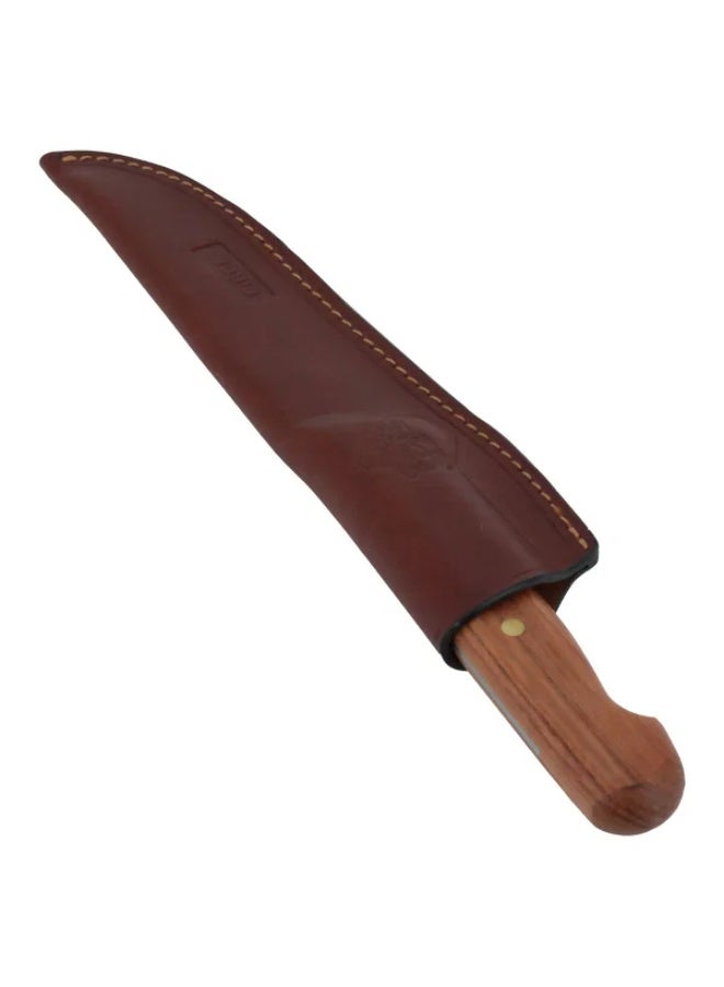 PiRGE Steel Butcher Knife, 14 cm - Wood - Image 4