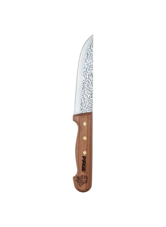 PiRGE Steel Butcher Knife, 14 cm - Wood - Image 2
