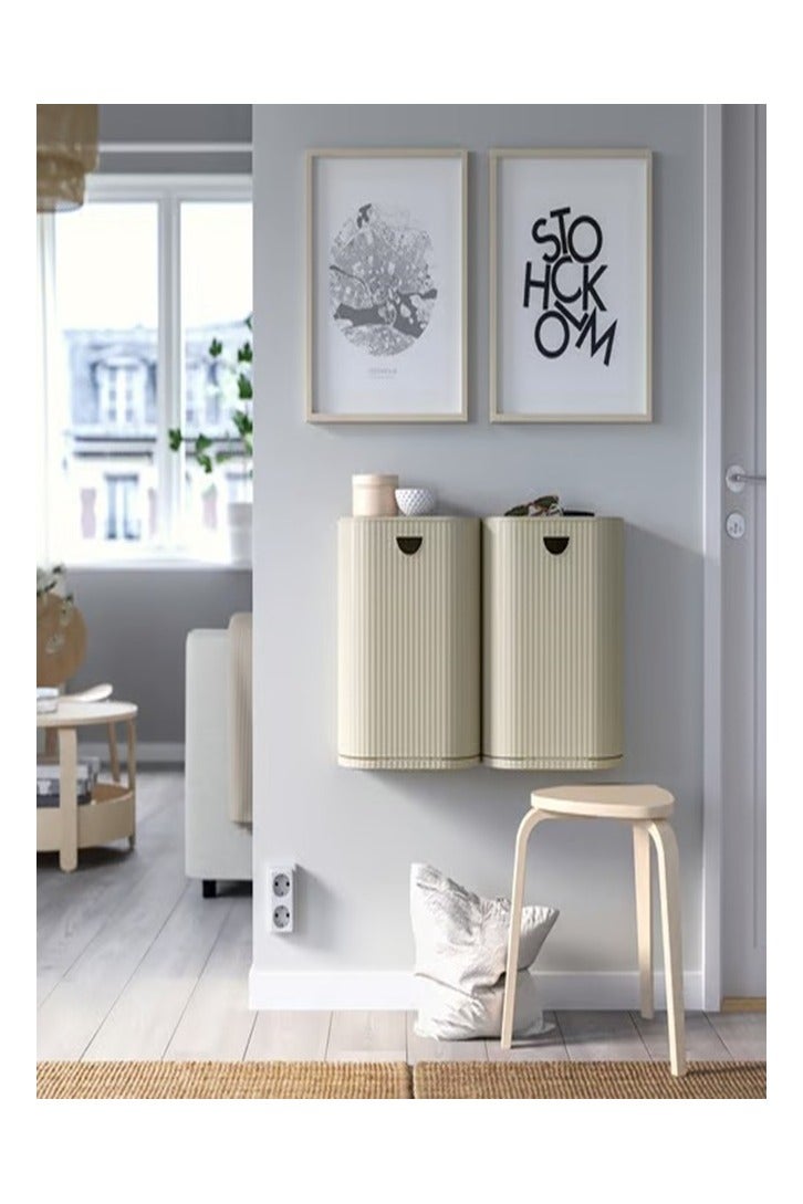 Container with lid, grey-beige, 21 liters  - Image 2