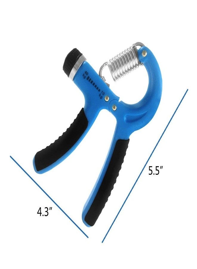LAFILLETTE Adjustable Hand Gripper 10-40 Kg(Blue) - Image 2