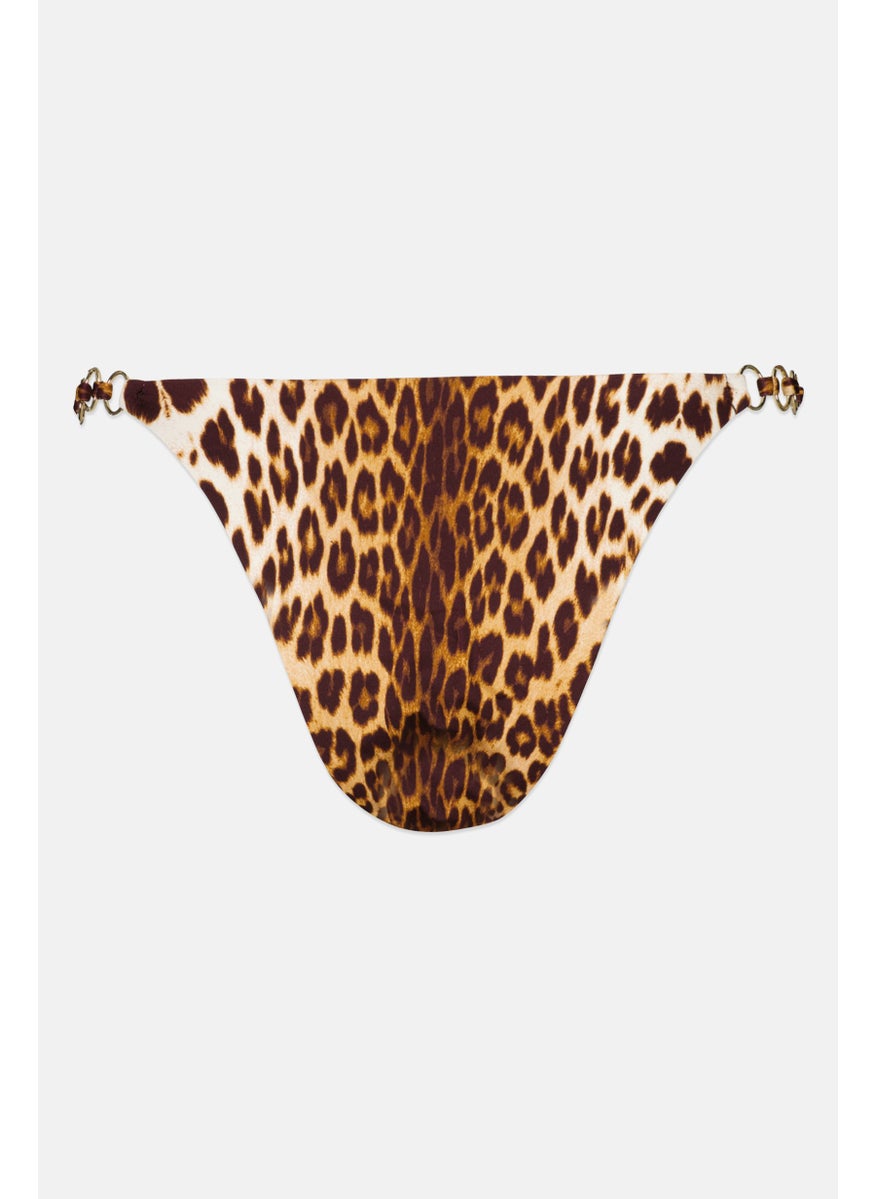 GUESS Women Swimwear Bikini Bottom, Brown  - Image 2
