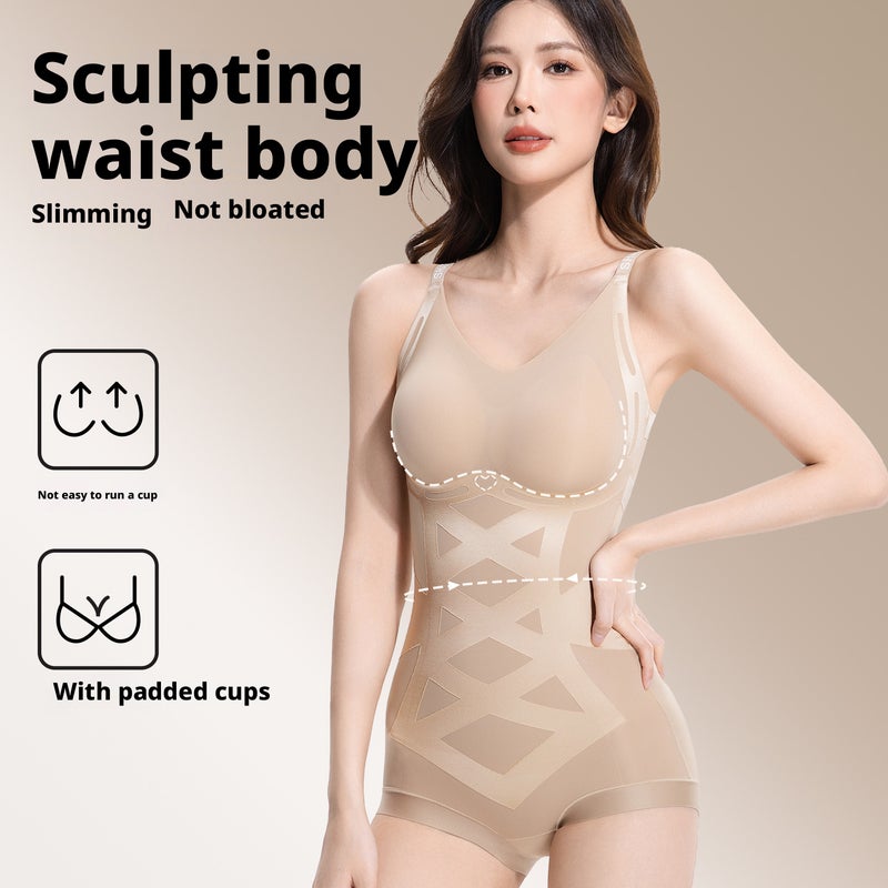 Body Shaper Bodysuit Tummy Control Waist Trainer - Image 1